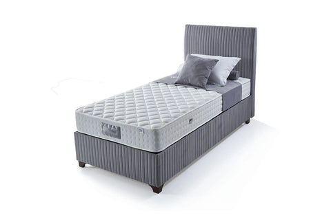 Bronze Rapid Boxspringbett Set: Ultra-Harte Matratze mit 100% Schafwolle, 4-Jahreszeiten-Komfort, Bonell-Federsystem & Luftkapseln – Für erholsamen und hygienischen Schlaf Schlafsinn