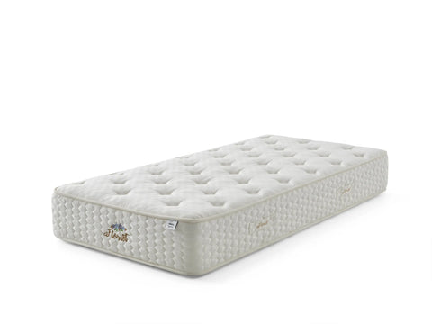 Florist Cindy Set – Robustes Boxspringbett mit Beidseitig Verwendbarer Bonell-Federkernmatratze für Langlebigkeit & Komfort Schlafsinn