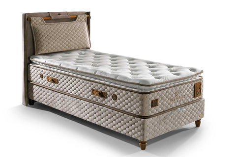 Bambi Magnasand Therapy Boxspringbett-Set Magnetfeld Wellness Sand 30cm H3