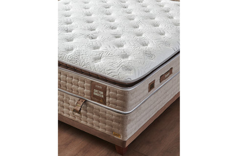 Bambi Cotton Master Boxspringbett Set Doppel-Taschenfederkern 34cm