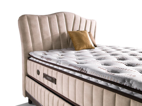 Bambi Thermall Boxspringbett-Set Wärmeregulierung Extra Fest 30cm H4-H5