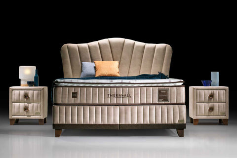 Bambi Thermall Boxspringbett-Set Wärmeregulierung Extra Fest 30cm H4-H5