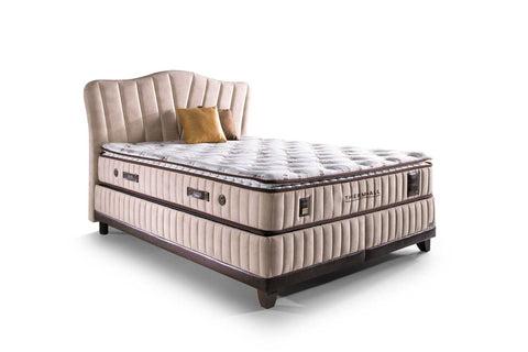 Bambi Thermall Boxspringbett-Set Wärmeregulierung Extra Fest 30cm H4-H5