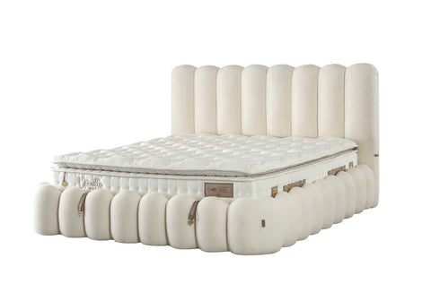 Bambi Vanilla Dream Boxspringbett-Set Viskose Baumwolle Naturfaser 34cm H3
