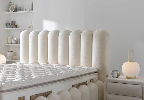 Bambi Vanilla Dream Boxspringbett-Set Viskose Baumwolle Naturfaser 34cm H3
