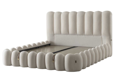 Bambi Vanilla Dream Boxspringbett-Set Viskose Baumwolle Naturfaser 34cm H3