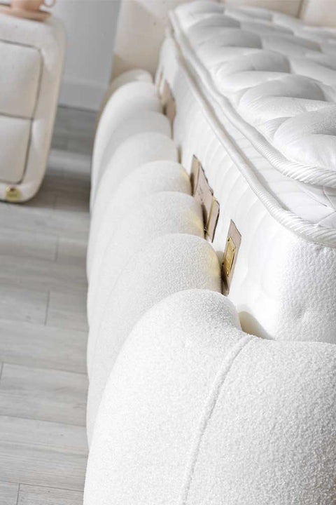 Bambi Vanilla Dream Boxspringbett-Set Viskose Baumwolle Naturfaser 34cm H3