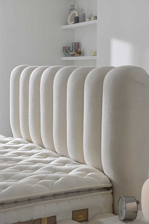 Bambi Vanilla Dream Boxspringbett-Set Viskose Baumwolle Naturfaser 34cm H3