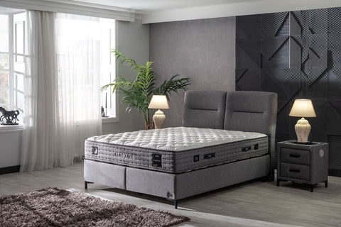 Bambi Climextra Boxspringbett Set SensICE-Technologie Bettkästen 31cm