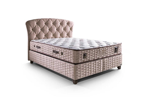 Bambi Freshcell Prime Boxspringbett-Set H3 Nanotechnologie Wendematratze