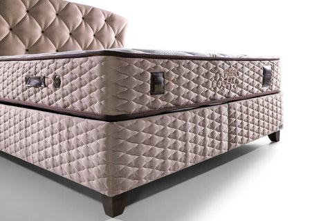 Bambi Freshcell Prime Boxspringbett-Set H3 Nanotechnologie Wendematratze