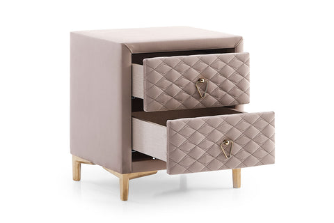 Bambi Luxia Boxspringbett-Set Extra Fest Steinsalz Taschenfederkern 30cm H4-H5