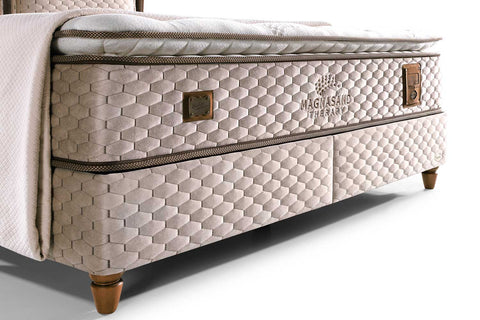 Bambi Magnasand Therapy Boxspringbett-Set Magnetfeld Wellness Sand 30cm H3