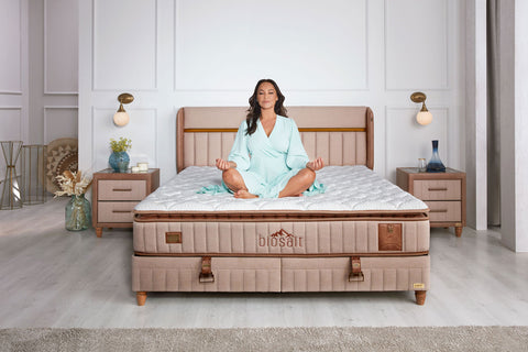 Bambi Biosalt Boxspringbett H3-H4 Orthopädisch Premium Qualität