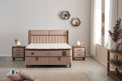 Bambi Biosalt Boxspringbett H3-H4 Orthopädisch Premium Qualität