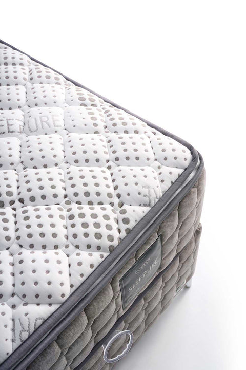Bambi Sleepure Boxspringbett-Set Waschbarer Bezug Hygiene Fest 31cm H3-H4