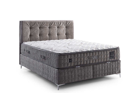 Bambi Sleepure Boxspringbett-Set Waschbarer Bezug Hygiene Fest 31cm H3-H4